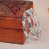 Yamini Silver Plated Bangles