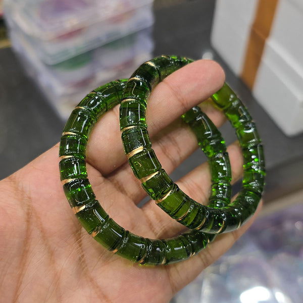 Ravya Crystal Glass Bangles