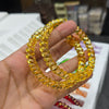 Spring Curved Crystal Glass Bangles