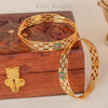 Vihana Gold Plated Bangles