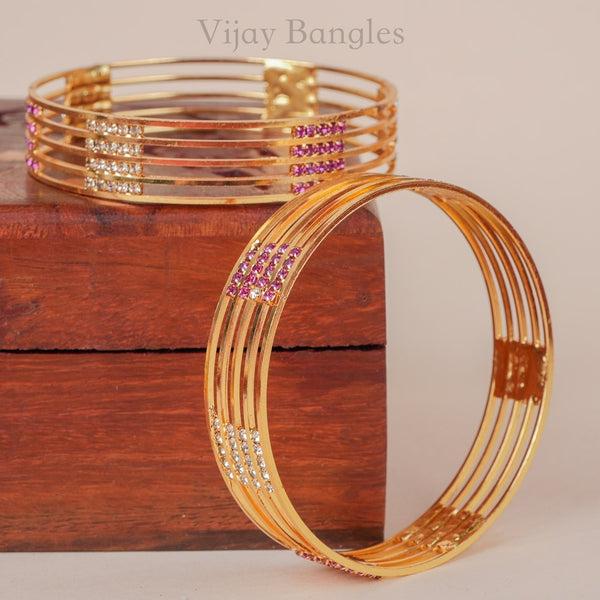 Ziyyana Gold Plated Bangles