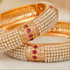 Moti Rekha Copper Bangles