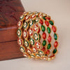 Aabha Meenakari bangles