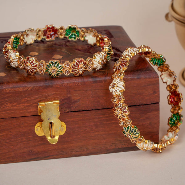 Aanvika Meenakari Bangles