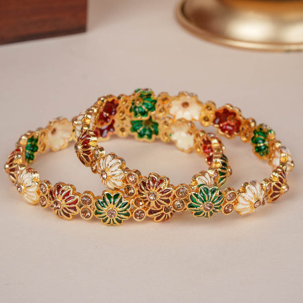 Aanvika Meenakari Bangles