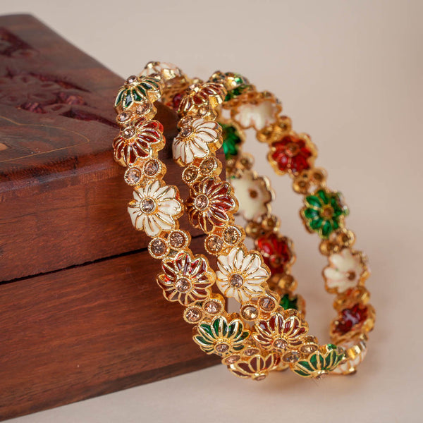 Aanvika Meenakari Bangles