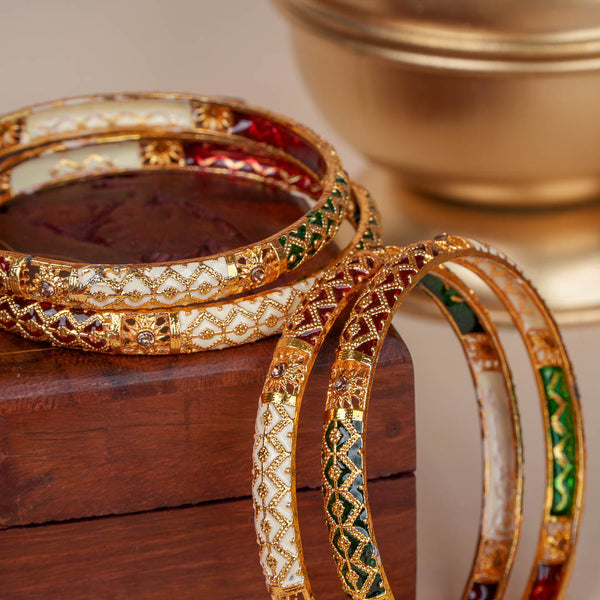 Raina Meenakari Bangles