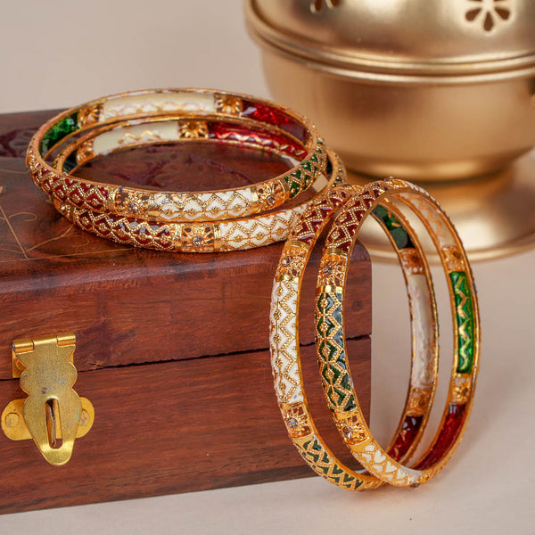 Raina Meenakari Bangles