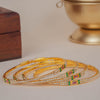 Sharvani Gold Plated Bangles