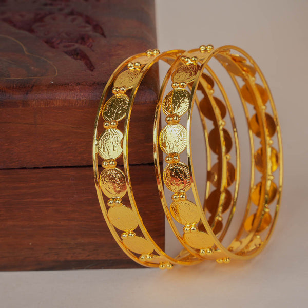 Godess Lakshmi Coin Bangles
