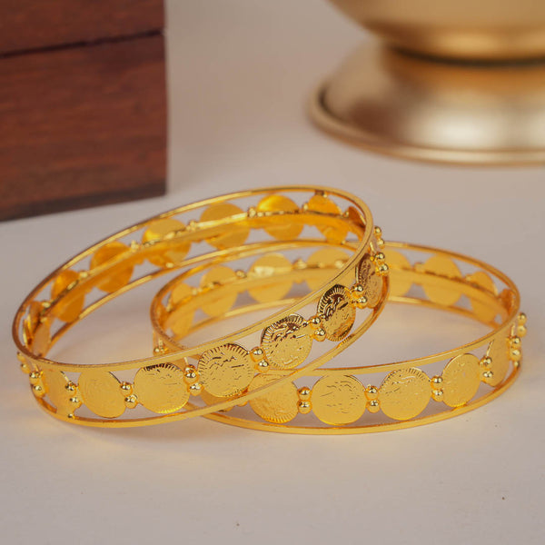 Godess Lakshmi Coin Bangles