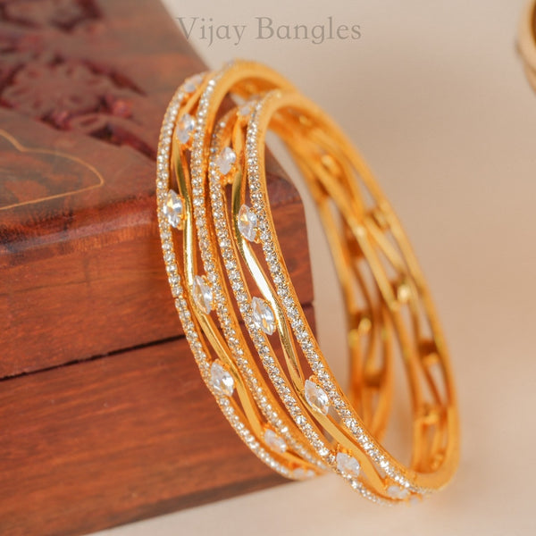 Avira Gold Plated Bangles
