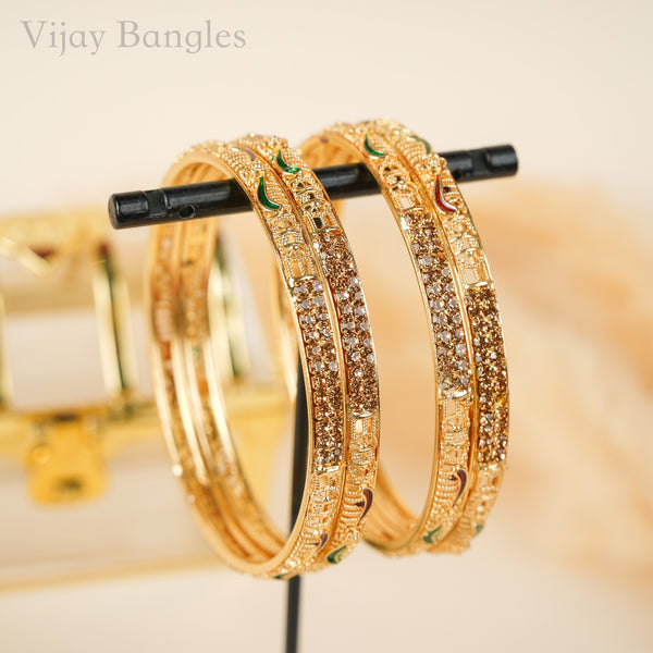 Sunehri Spark GoldPlated Bangles