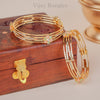Navika Gold Plated Bangles