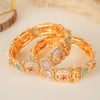 Pastel Noor Copper Bangles