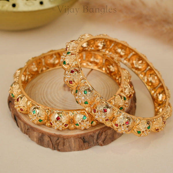 Rajsi Gulmohar Bangles