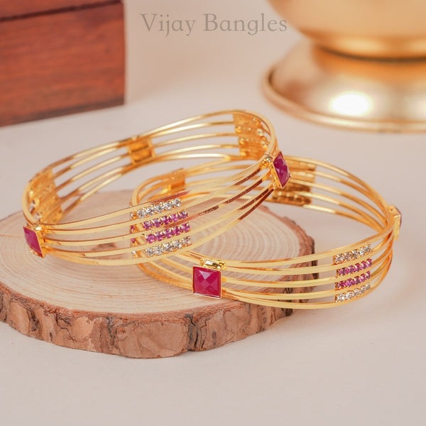 Ziana Gold Plated Bangles