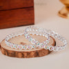 Tarini Silver Plated Bangles