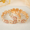 Phoolwari Meena Flower Bangles