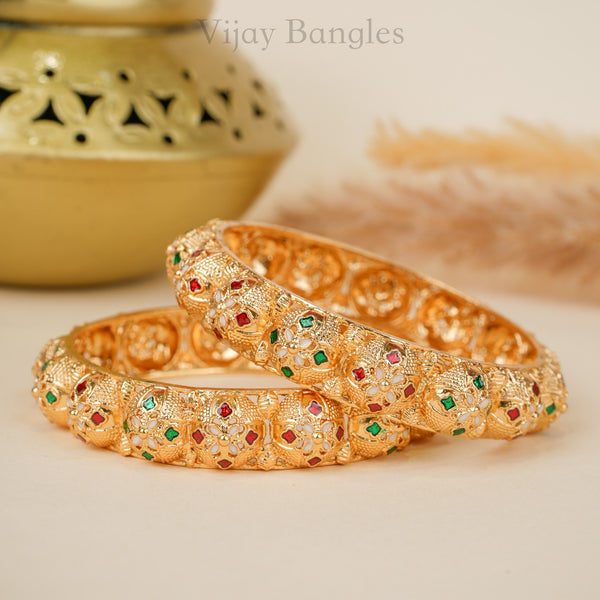 Rajsi Gulmohar Bangles
