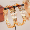 Zareen Gold Plated Bangles