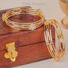 Navika Gold Plated Bangles