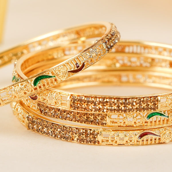Sunehri Spark GoldPlated Bangles