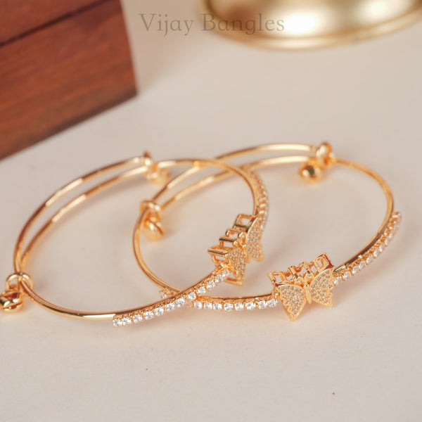 Butterfly Adjustable Kadli Bangles