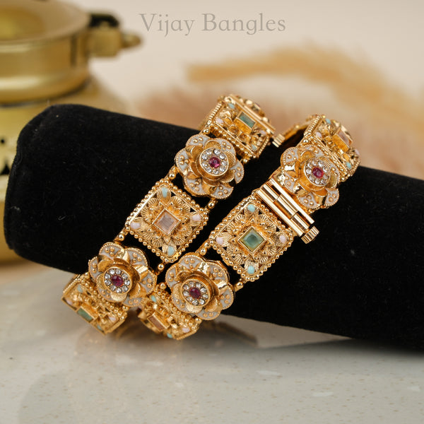 AMBER PALACE COPPER BANGLES