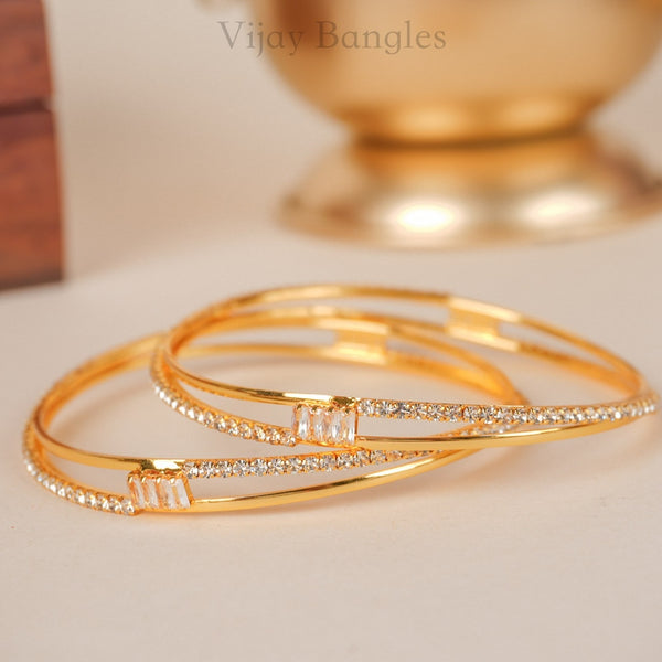 Ruhani Gold Plated Bangles
