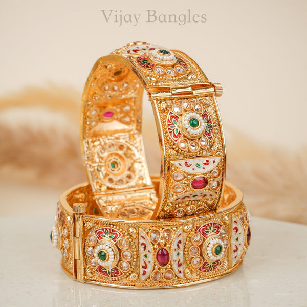 KANAK MEENA COPPER BANGLES
