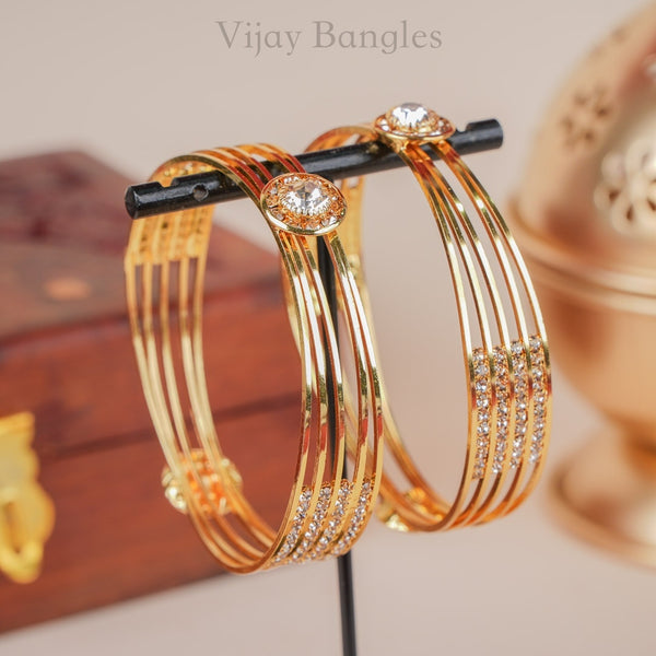 Ayana Gold Plated Bangles