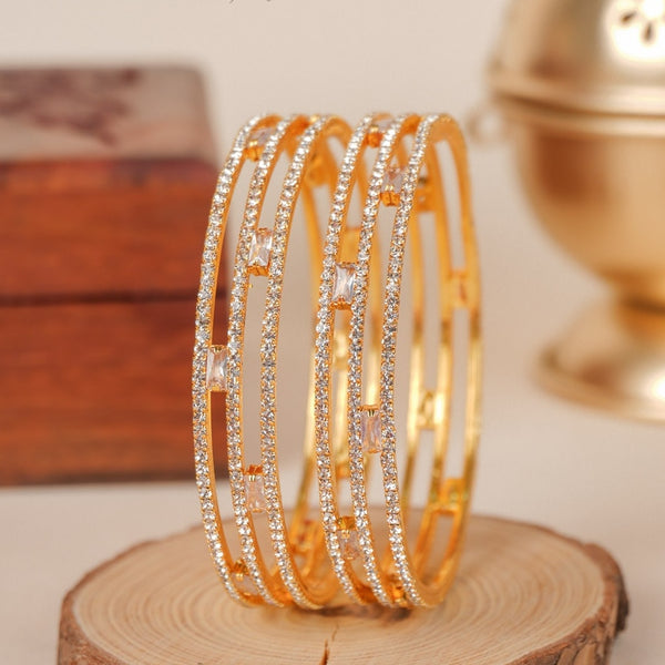 Kiara Gold Plated Bangles