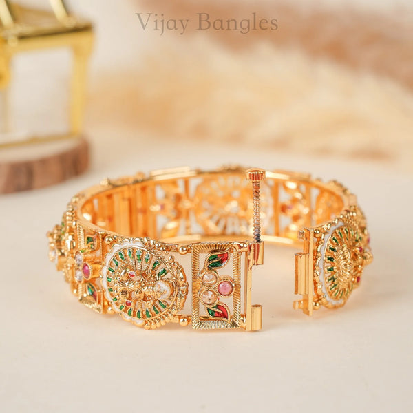 Goddess Lakshmi Copper Bangles