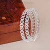 Tarini Silver Plated Bangles