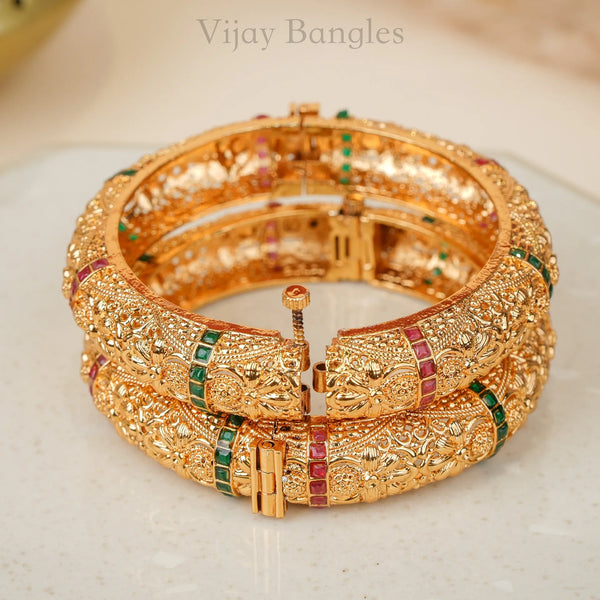 Nakashi Heritage Copper Bangles