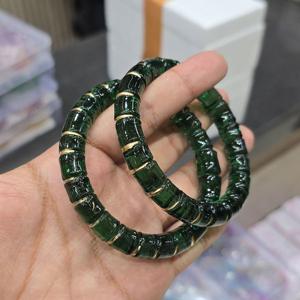 Ravya Crystal Glass Bangles