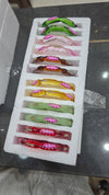 Lotus Crystal Glass Bangles