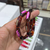 Lotus Crystal Glass Bangles