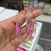 Lotus Crystal Glass Bangles