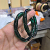 Aranya Curved Crystal Glass Bangles