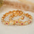 Mehar Copper Pastel Meena Bangles