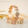 Phoolwari Meena Flower Bangles