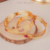 Ziana Gold Plated Bangles