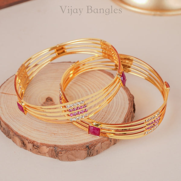 Ziana Gold Plated Bangles