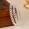 Tarini Silver Plated Bangles