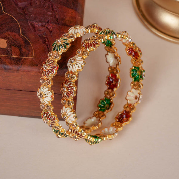 Aanvika Meenakari Bangles