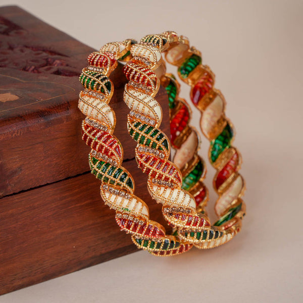 Bela Meenakari Bangles