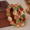 Rajkaya Meenakari Bangles