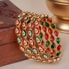 Resham Meenakari Bangles
